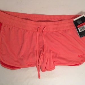 Nike Athletic Training Shorts Size L Large Pink